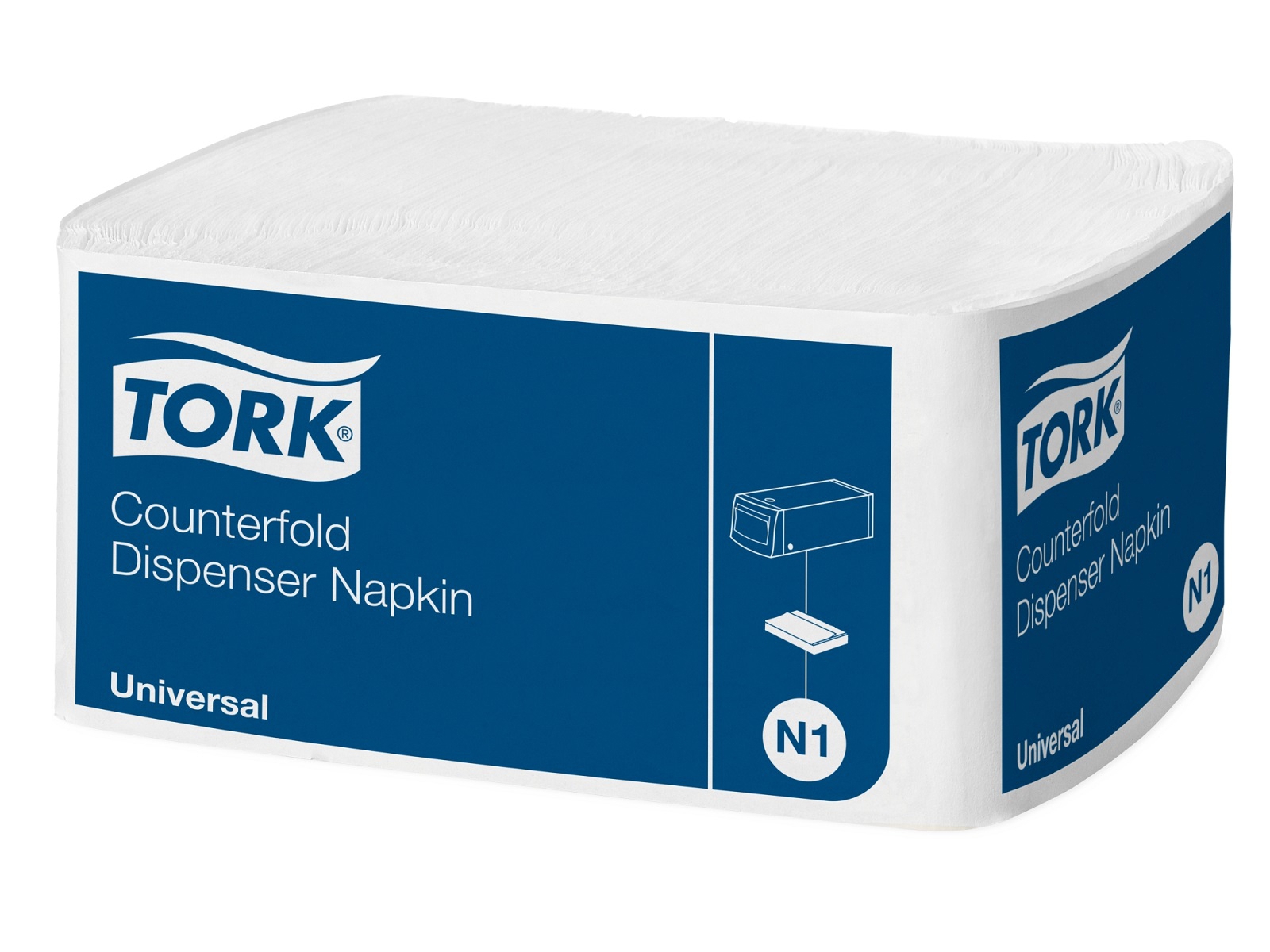 N1 Serwetka 10935 Tork Counterfold Biała 7200 Serwetek (24 x 300)